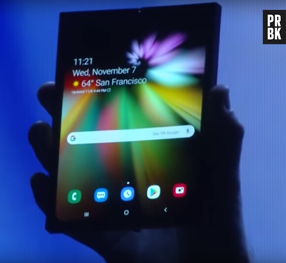 Infinity Flex Display : Samsung a dévoilé son 1er smartphone pliable à la Samsung Developer Conference, à San Francisco.