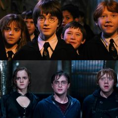 Daniel Radcliffe, Emma Watson... les stars de Harry Potter dans le premier film VS dans le dernier