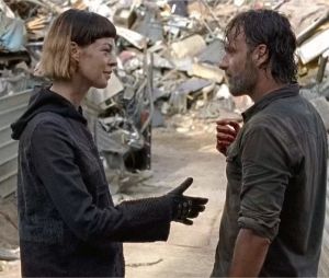 The Walking Dead : Jadis absente des films avec Rick ?