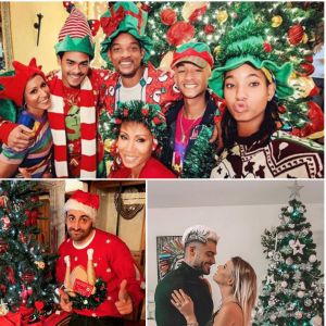 Camille Combal, Cristiano Ronaldo : comme vous, les stars ont pris des photos kitschs pour Noël