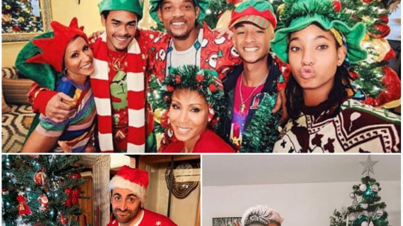 Camille Combal, Bigflo et Oli, les Bleus... Comme vous, les stars ont pris des photos kitschs à Noël