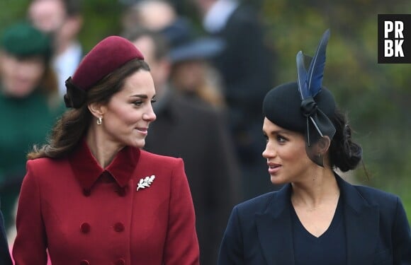 Meghan Markle et Kate Middleton font taire les rumeurs de tensions à la messe de Noël le 25 décembre 2018