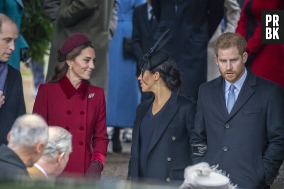 Meghan Markle et Kate Middleton étaient à la messe de Noël le 25 décembre 2018