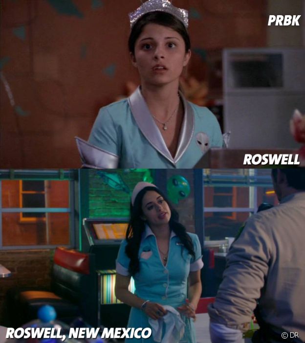 Roswell VS Roswell, New Mexico : des uniformes similaires