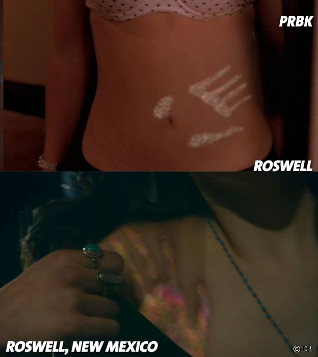 Roswell VS Roswell, New Mexico : les empreintes