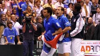 Coupe Davis 2010 ... L'équipe de France de tennis affrontera la Serbie en finale