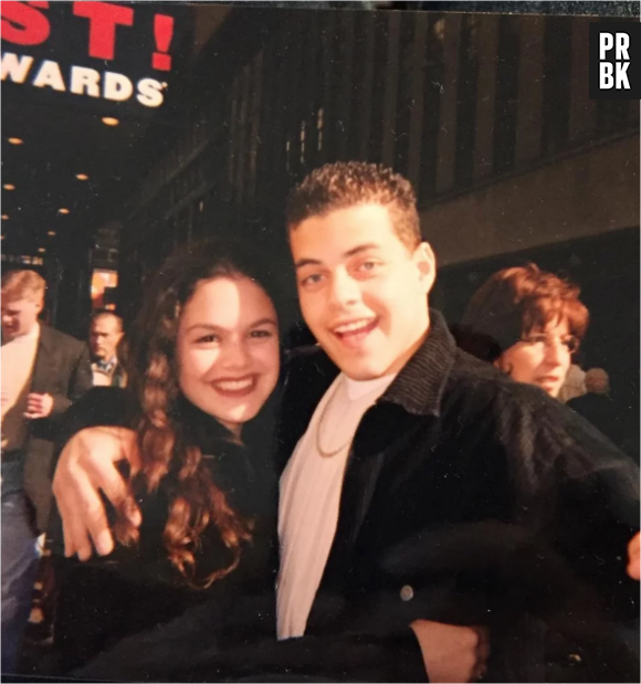 Rami Malek et Rachel Bilson durant leurs années lycée