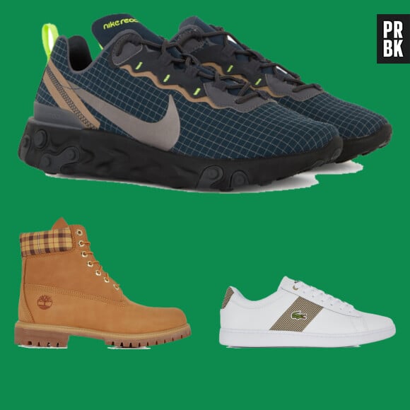 Nike, Timberland, Lacoste : les chaussures se mettent au tartan pour la Saint-Patrick