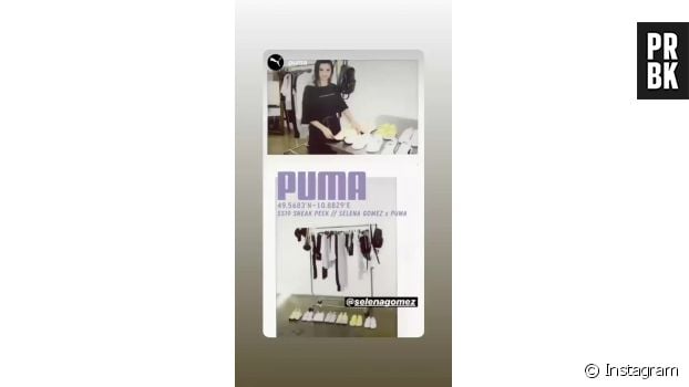 Selena Gomez lance une nouvelle collection de sneakers Puma design et colorée