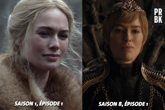 Game of Thrones : Lena Headey (Cersei) au début de la série VS aujourd'hui