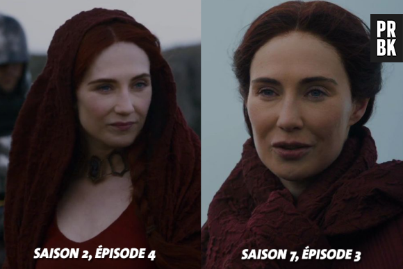 Game of Thrones : Carice Van Houten (Melissandre) à ses débuts dans la série VS dans la saison 7