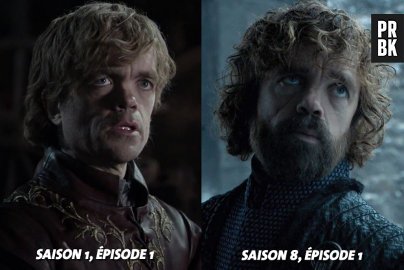 Game of Thrones : Peter Dinklage (Tyrion) au début de la série VS aujourd'hui