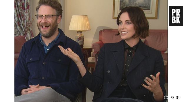 Interview Off Screen de Charlize Theron &amp;amp; Seth Rogen