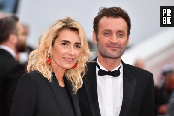 Mademoiselle Agnès et Augustin Trapenard sur le red carpet, à l'ouverture de la 72ème édition du festival de Cannes