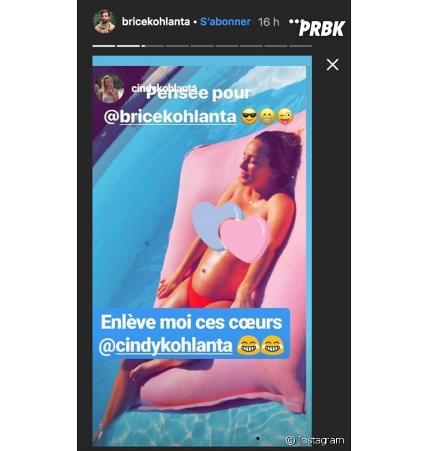 Brice (Koh Lanta 2019) réagit avec humour au clin d'oeil de Cindy