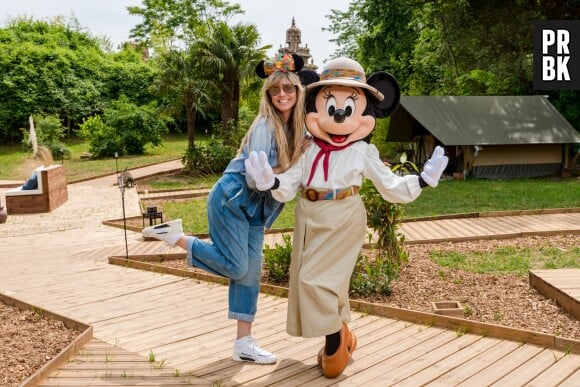 Heidi Klum à Disneyland Paris pour le Festival du Roi Lion & de la jungle