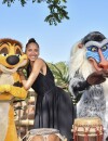 Noémie Lenoir à Disneyland Paris pour le Festival du Roi Lion &amp; de la jungle