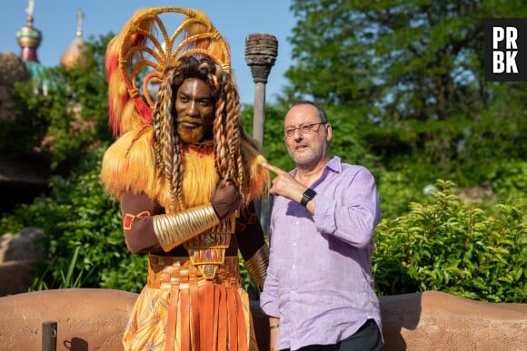 Jean Reno à Disneyland Paris pour le Festival du Roi Lion & de la jungle
