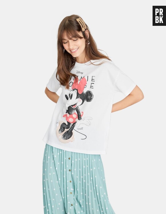 Stradivarius x Disney : le T-shirt avec Minnie