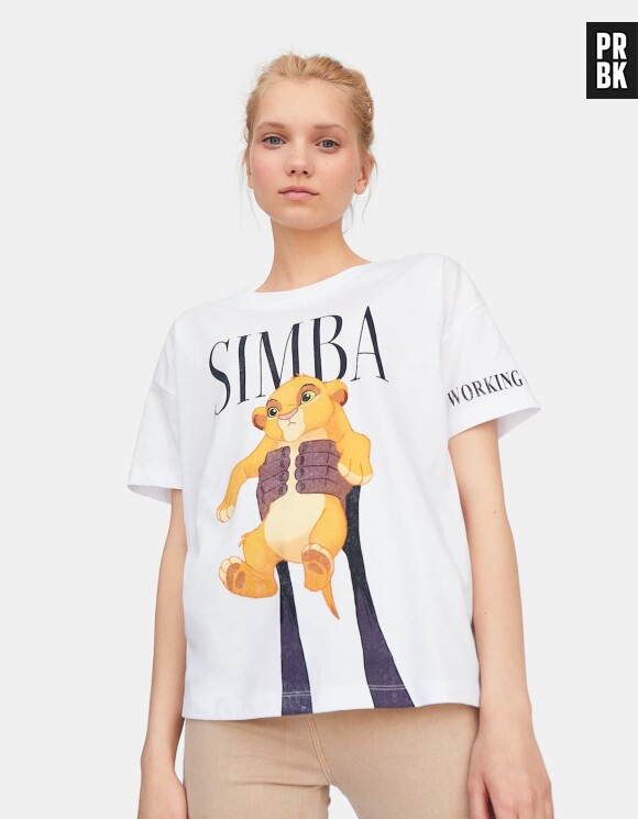 Stradivarius x Disney : le T-shirt avec Simba