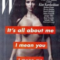 Kim Kardashian ... Entièrement nue pour W Magazine