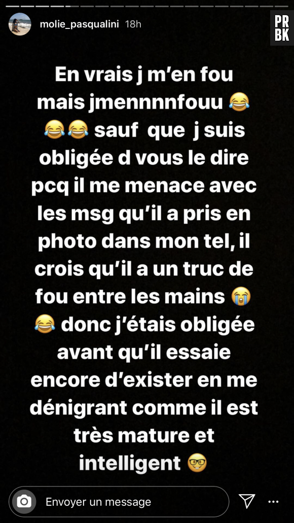 Molie (L'Île de la tentation) balance sur sa rupture avec Enzo