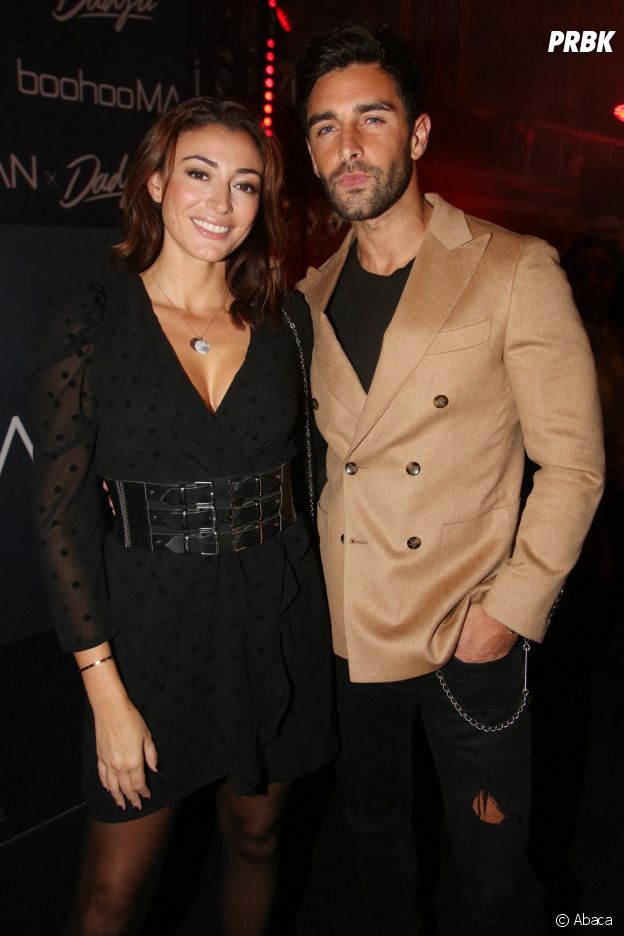 Rachel Legrain-Trapani et Valentin Leonard à la soirée de lancement de la collab BoohooMAN x Dadju