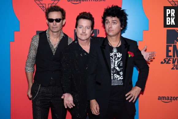 MTV EMA 2019 : Green Day sur le red carpet