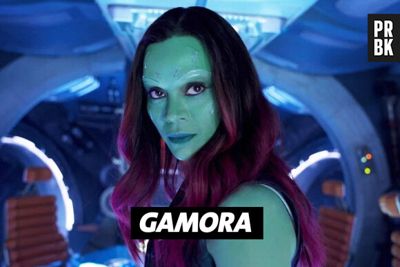 Zoe Saldana joue Gamora