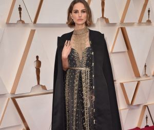 Natalie Portman sur le red carpet de la 92ème cérémonie des Oscars, ce dimanche 9 février 2020 à Los Angeles