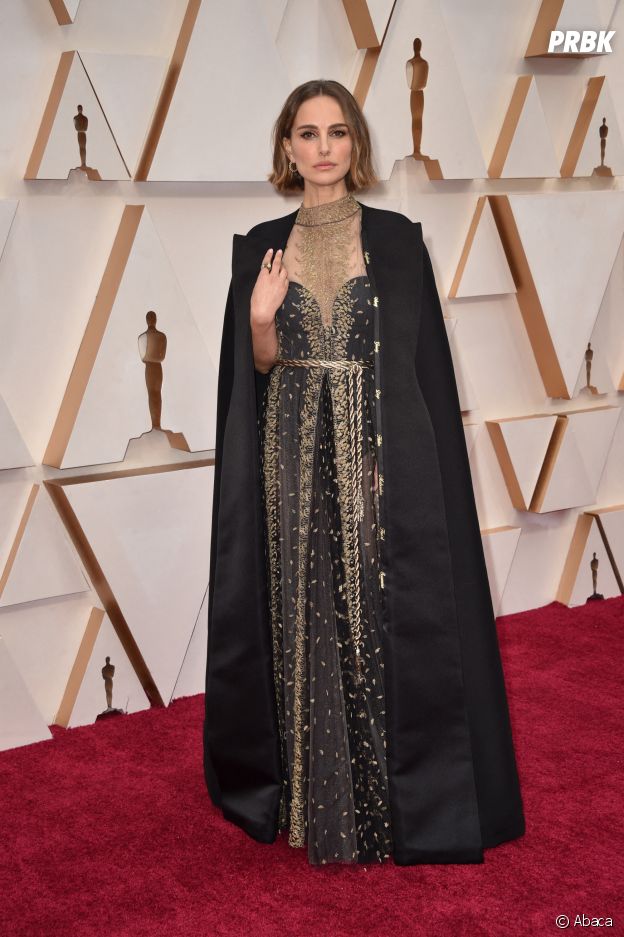 Natalie Portman sur le red carpet de la 92ème cérémonie des Oscars, ce dimanche 9 février 2020 à Los Angeles