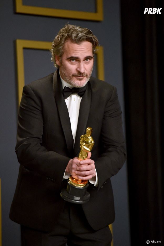 Joaquin Phoenix sur le red carpet de la 92ème cérémonie des Oscars, ce dimanche 9 février 2020 à Los Angeles