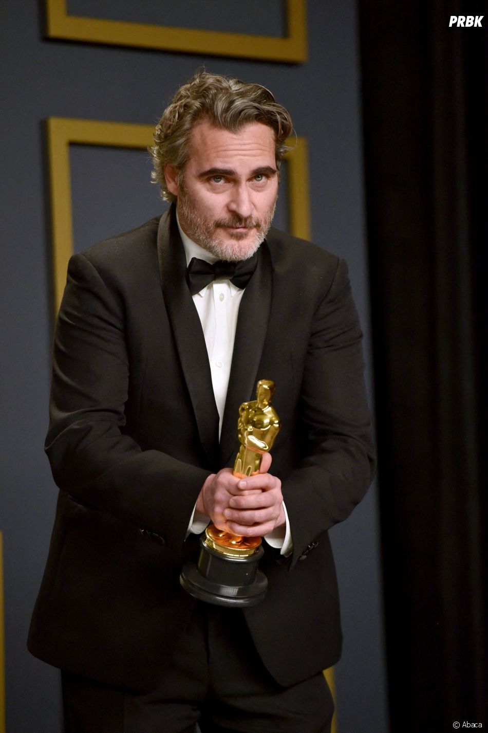 Joaquin Phoenix sur le red carpet de la 92ème cérémonie des Oscars, ce
