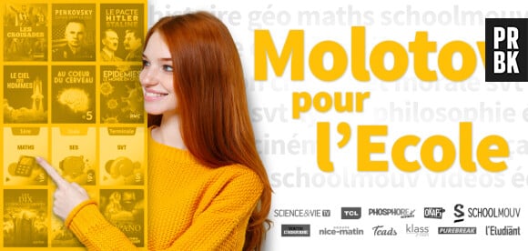 Molotov pour l'école : le portail gratuit pour vous aider à étudier à la maison