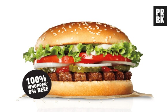 Burger King sort son nouveau Whopper, le Rebel Whopper (sans viande), en France