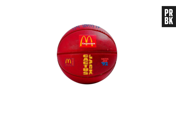 Travis Scott x McDonald's : le ballon de basket