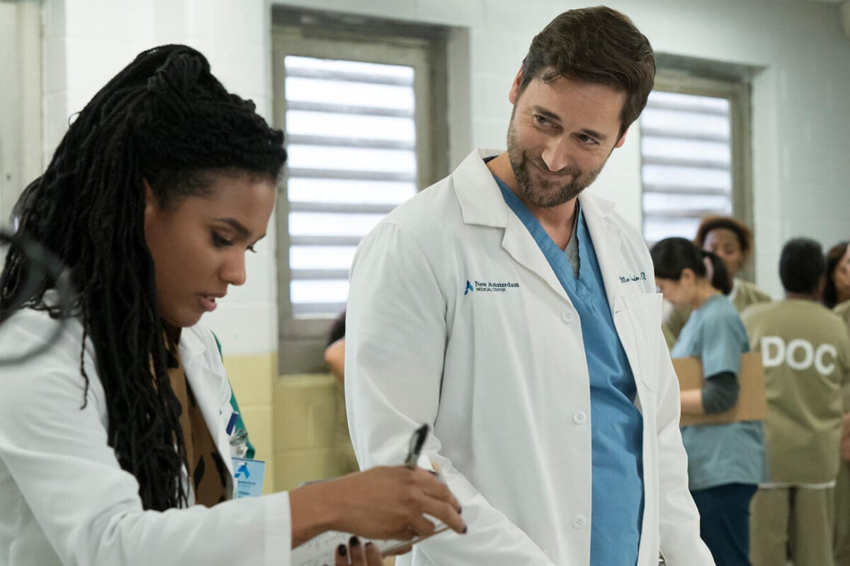 Photo : New Amsterdam saison 2 : Freema Agyeman et Ryan Eggold dans les