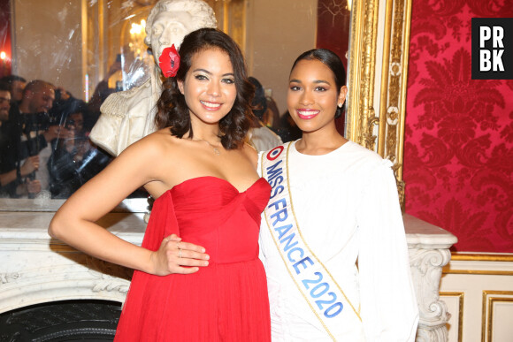 Clémence Botino, Miss France 2020, et Vaimalama Chaves, Miss France 2019