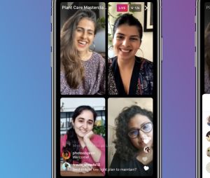 Instagram lance des Live Rooms, des lives jusqu'à 4 personnes