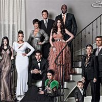 La famille Kardashian ... leur photo de Noël