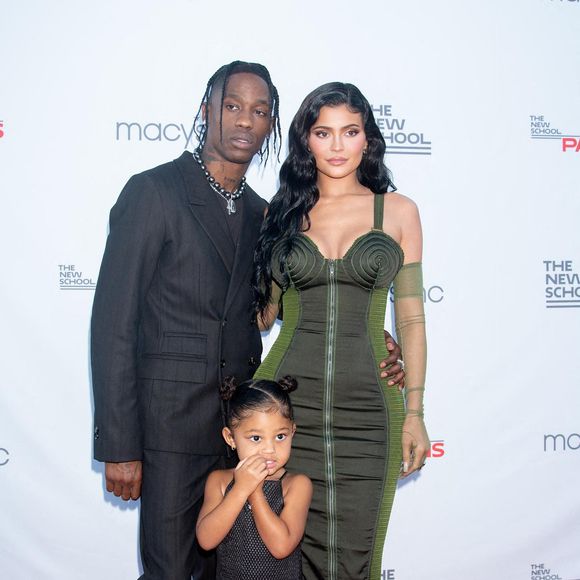 Travis Scott, Kylie Jenner et Stormi sur le tapis rouge du 72e Parsons Benefit