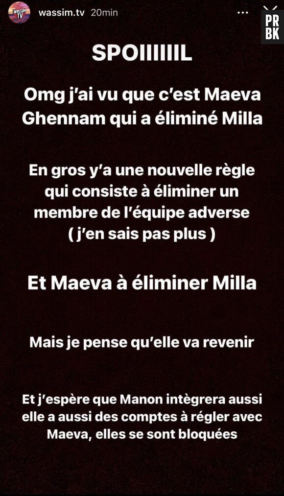 Milla Jasmine éliminée des Marseillais VS Le reste du monde 6 à cause de Maëva Ghennam ?