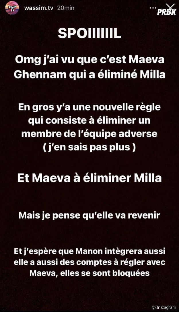 Milla Jasmine éliminée des Marseillais VS Le reste du monde 6 à cause de Maëva Ghennam ?