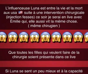 Luna Skye mourante ? La candidate des Marseillais VS Le Reste du Monde 6 serait entre la vie et la mort, les blogueurs et les internautes s'inquiètent...