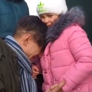 Ukraine : cette vidéo d&#039;un papa quittant sa famille brise le coeur du web