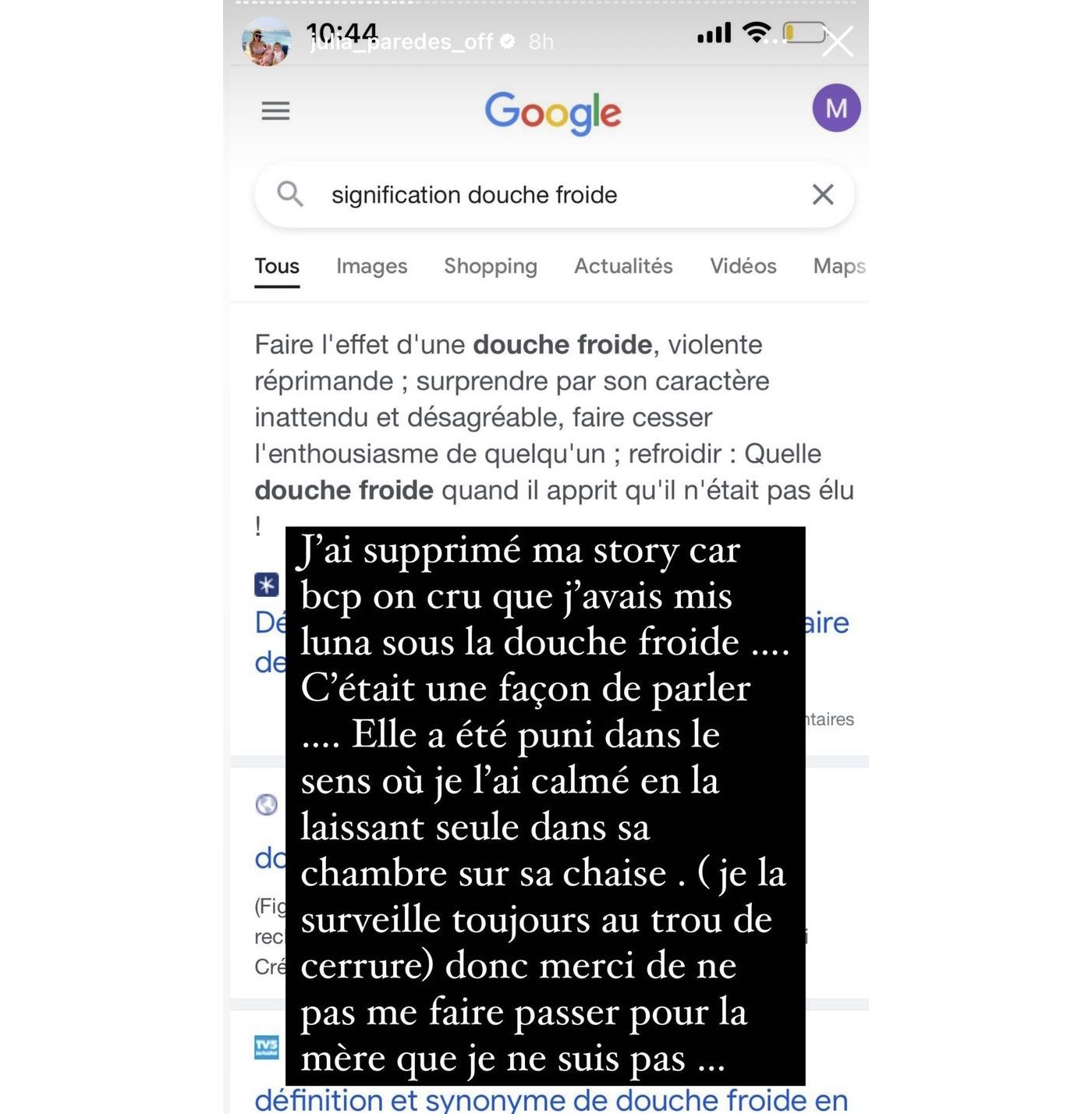 Mot De Passe De Julia Dans Pix Julia Paredes (Mamans et célèbres) accusée de maltraitance, elle met les  choses au clair - Purebreak