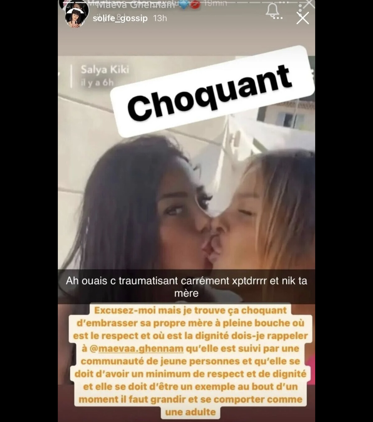 Photo : Maëva Ghennam choque encore les internautes. - PureBreak