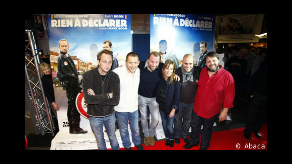 Dany Boon et Benoit Poelvoorde sur le plateau du Grand Journal ce soir pour Rien à Déclarer