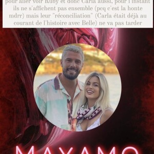 Mayamo TV affirme que Carla et Kévin vont se réconcilier.