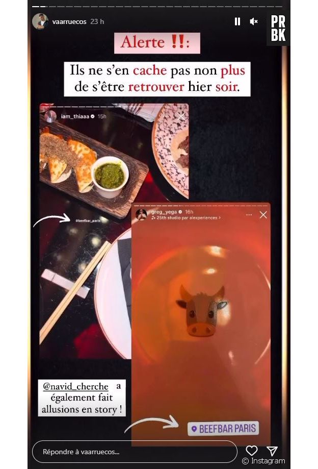 Greg en couple avec son ex Cynthia ? Des "preuves" fuitent sur le candidat du Cross (alias Les Marseillais VS Le Reste du Monde VS Les Motivés) et la candidate des Cinquante !